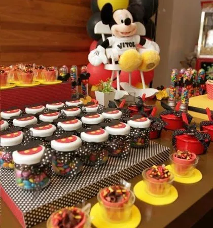 Imagenes de cumpleaños infantiles de Mickey Mouse bebé - Imagui