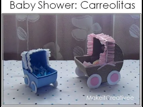 Baby Shower] Carreolita con dulces||DECORACIÓN - YouTube