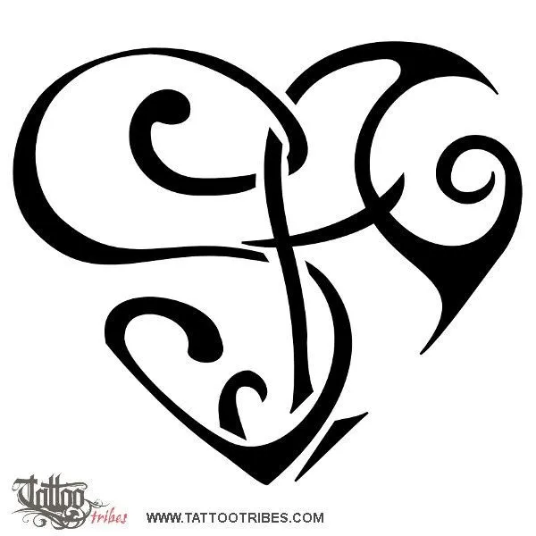 Cuore A+R doppio | My tattoo choices | Pinterest | Heart