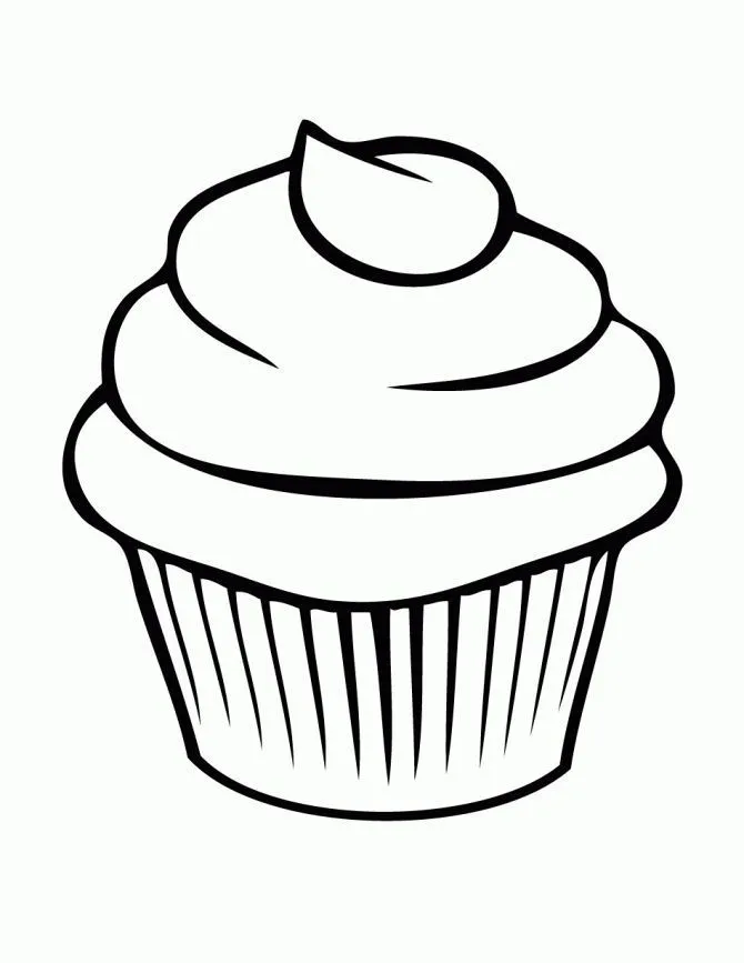 cupcake animado para colorear - Buscar con Google | organizador ... cupcake animado para colorear - Buscar con Google | organizador ...