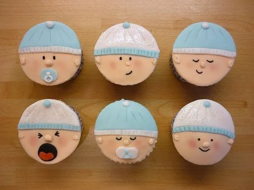 Ideas de Cupcakes para Baby Shower ~ Blog del Bebe
