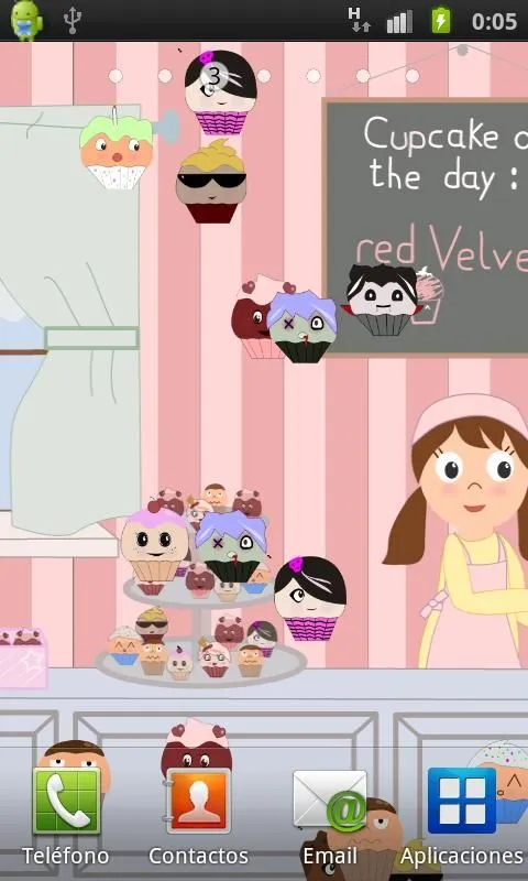 Cupcakes fondo animado - Aplicaciones de Android en Google Play