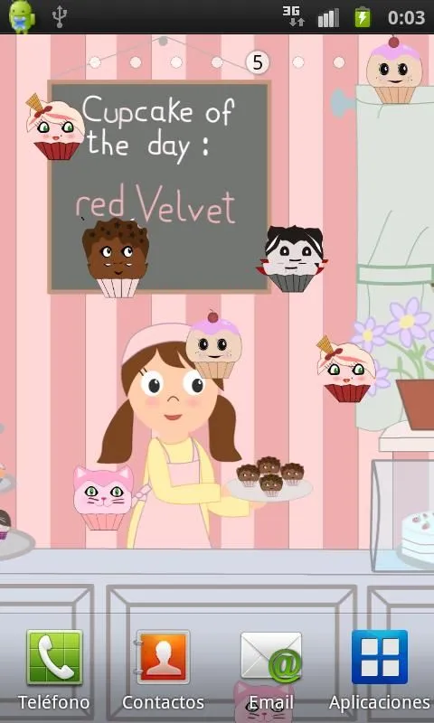 Cupcakes fondo animado Gratis - Aplicaciones Android en Google Play
