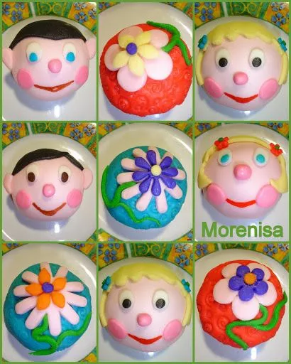 Cupcakes Infantiles (Fondant) | morenisa
