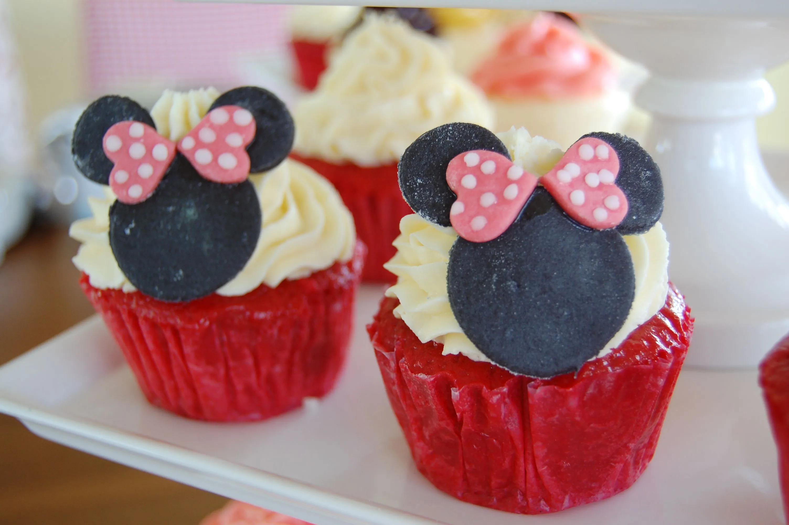 Minnie Mouse Cupcakes | Flickr - Photo Sharing!