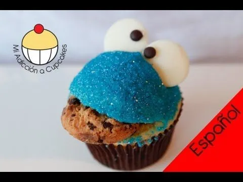 Cupcakes del Monstruo Come-Galletas!! Fácil Cupcake de Plaza ...