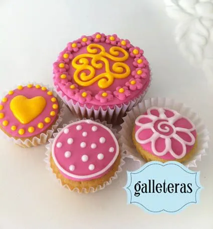 Cupcakes, quequitos decorados, mini pastelitos…. | galleteras