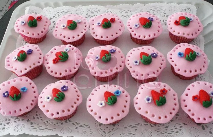 Cupcakes rosita fresita - Imagui