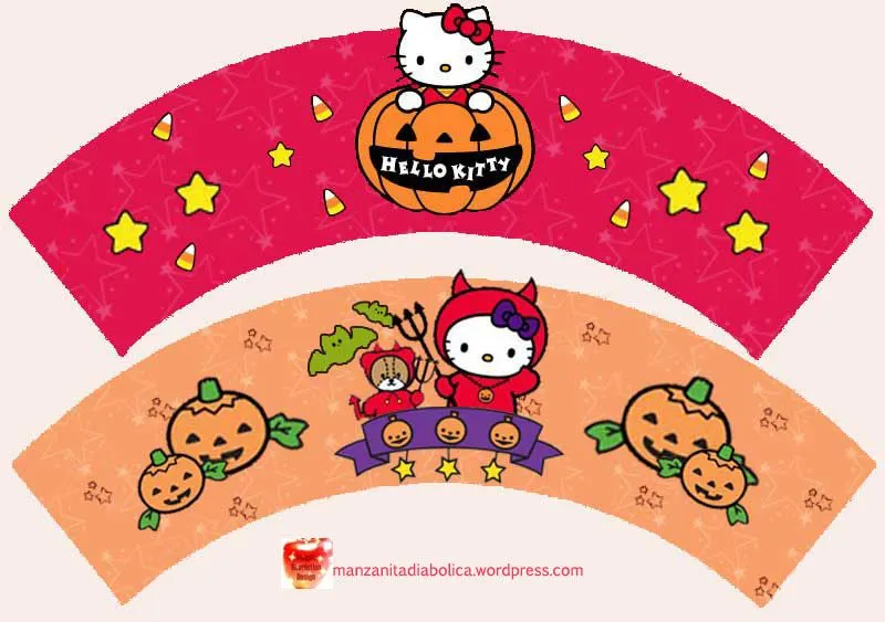 mi Hellokitty halloween Wrappers | Manzanita Diabolica .