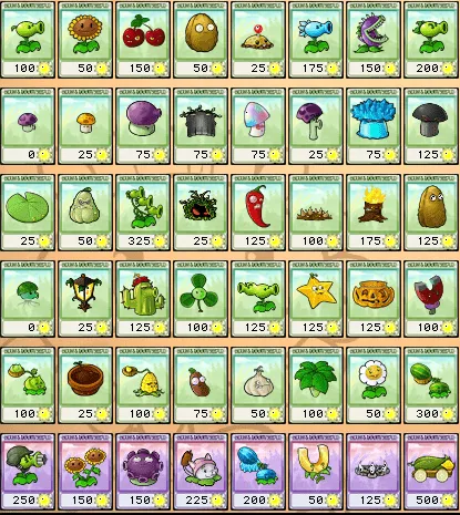 Fotos de todas las plantas de plantas vs zombies 2 - Imagui