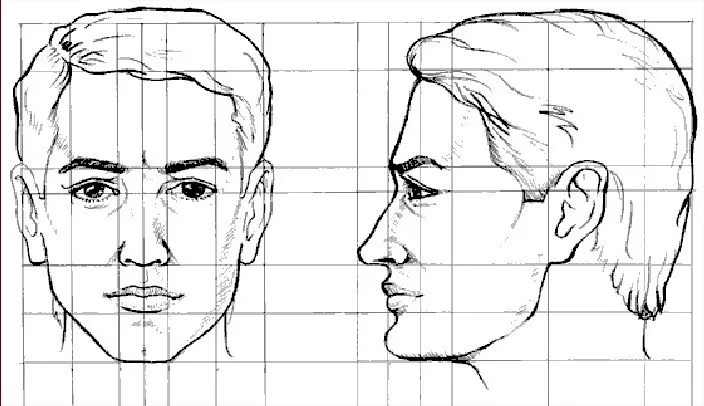 Como dibujar un rostro paso a paso - Imagui