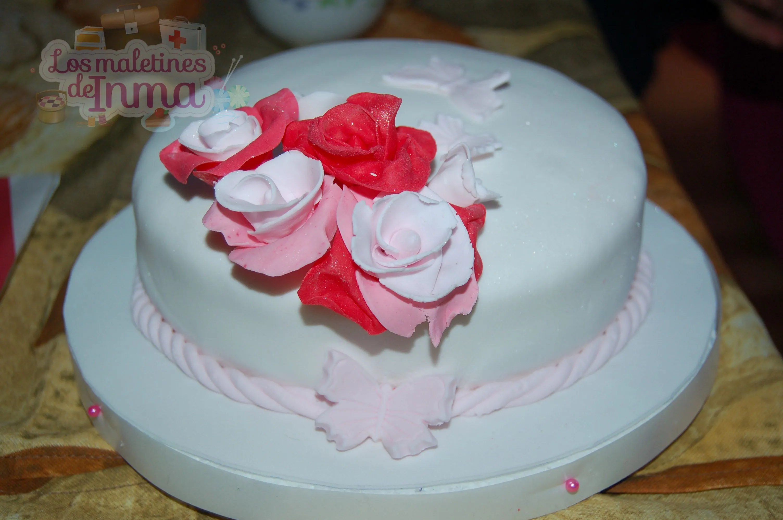 Curso de decoración de Tartas Fondant y Rosas Fondant | Los ...