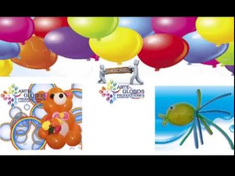 Curso de Globos Centro de Mesa en Globos.Centerpiece in balloons ...