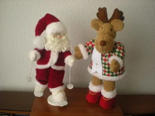 Muñecos navideños ecoartesanias - Imagui