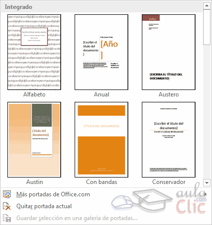 Curso gratis de Word 2013. aulaClic. 6 - Formato del documento