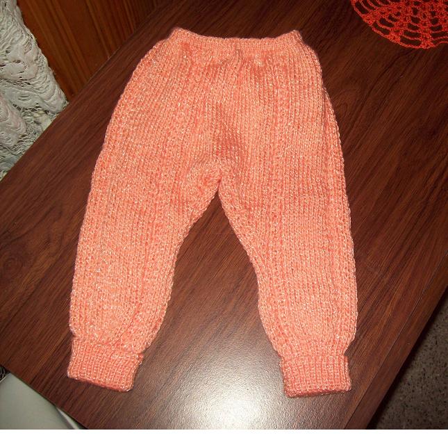 Curso de tejido a mano: Pantalón para bebé de 3 a 6 meses