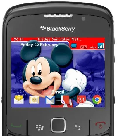 Curve 8520 Blackberry Free Themes: bb