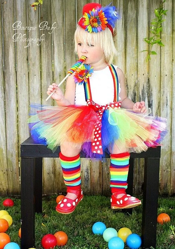 Custom boutique clown carnival tutu por PDABK1012 en Etsy