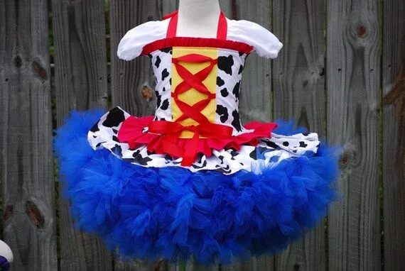 Custom Toy Woody or Jessie story inspired tutu by RainbowsLNG