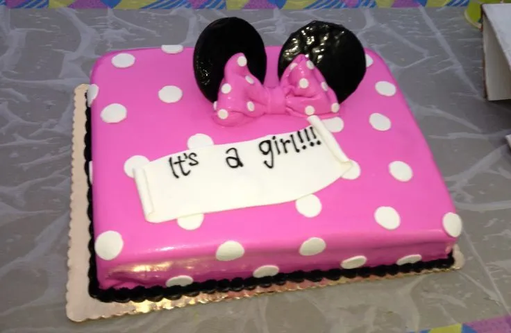 Cakes for baby shower on Pinterest | Baby Shower Cakes, Minnie ...