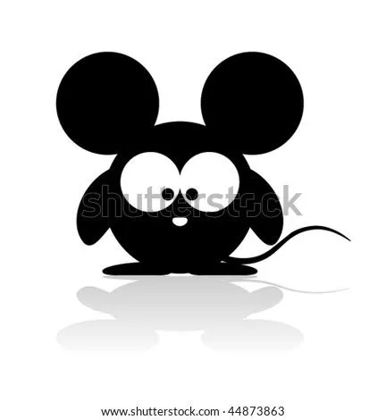 Cute Mouse Vector - 44873863 : Shutterstock