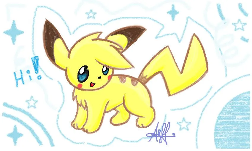 Cute Pikachu by yoshi3197 on DeviantArt
