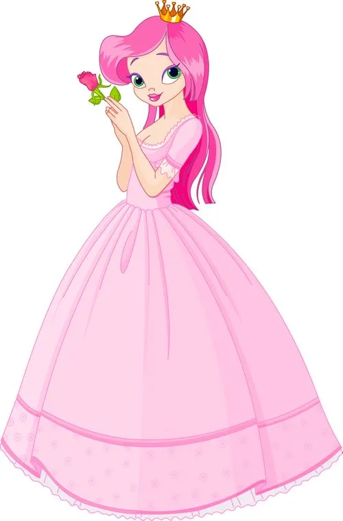 Cute Princess design vector set 05 - Vector People free download
