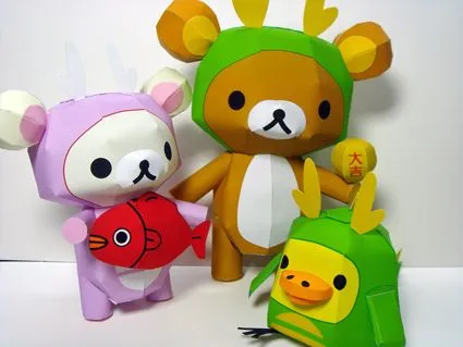 Cyn Deco: CubeeCraft o muñecos de papel en 3D Cyn Deco: CubeeCraft o muñecos de papel en 3D