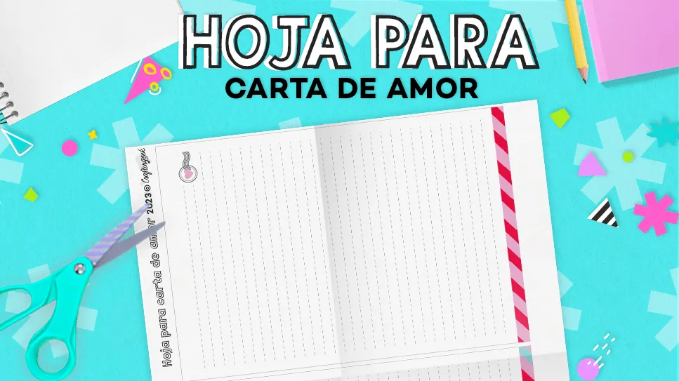 D030 Hoja para carta de amor para enamorar - Craftingeek D030 Hoja para carta de amor para enamorar - Craftingeek