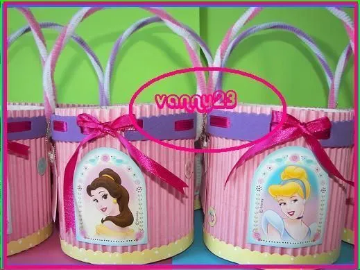 Cajitas de sorpresa infantil de princesas - Imagui
