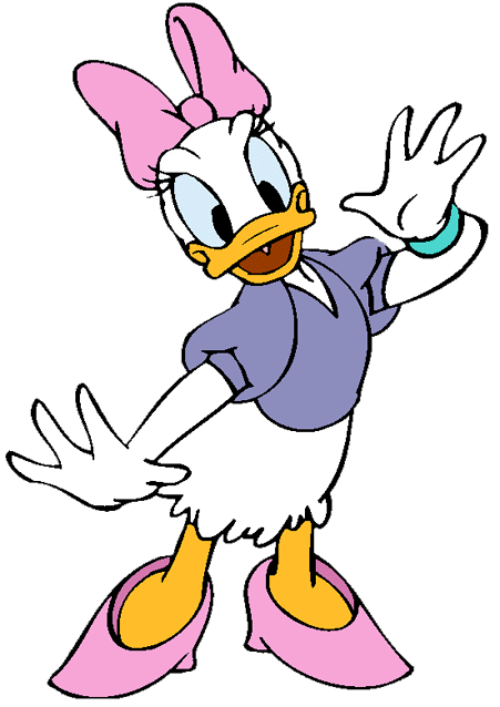 Daisy Duck - add a tiara and she's princess daisy duck! | Favorite ...