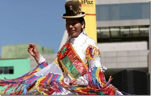 Dalia Gutiérrez es elegida como la Cholita Paceña 2013 | Cholitas ...
