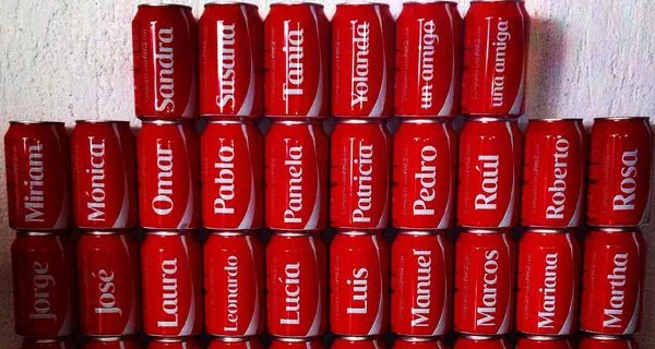 Te damos los 488 NOMBRES que aparecen en las latas de Coca-Cola ...