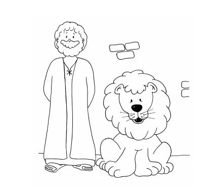 Daniel en el pozo de los leones para colorear - Imagui Daniel en el pozo de los leones para colorear - Imagui