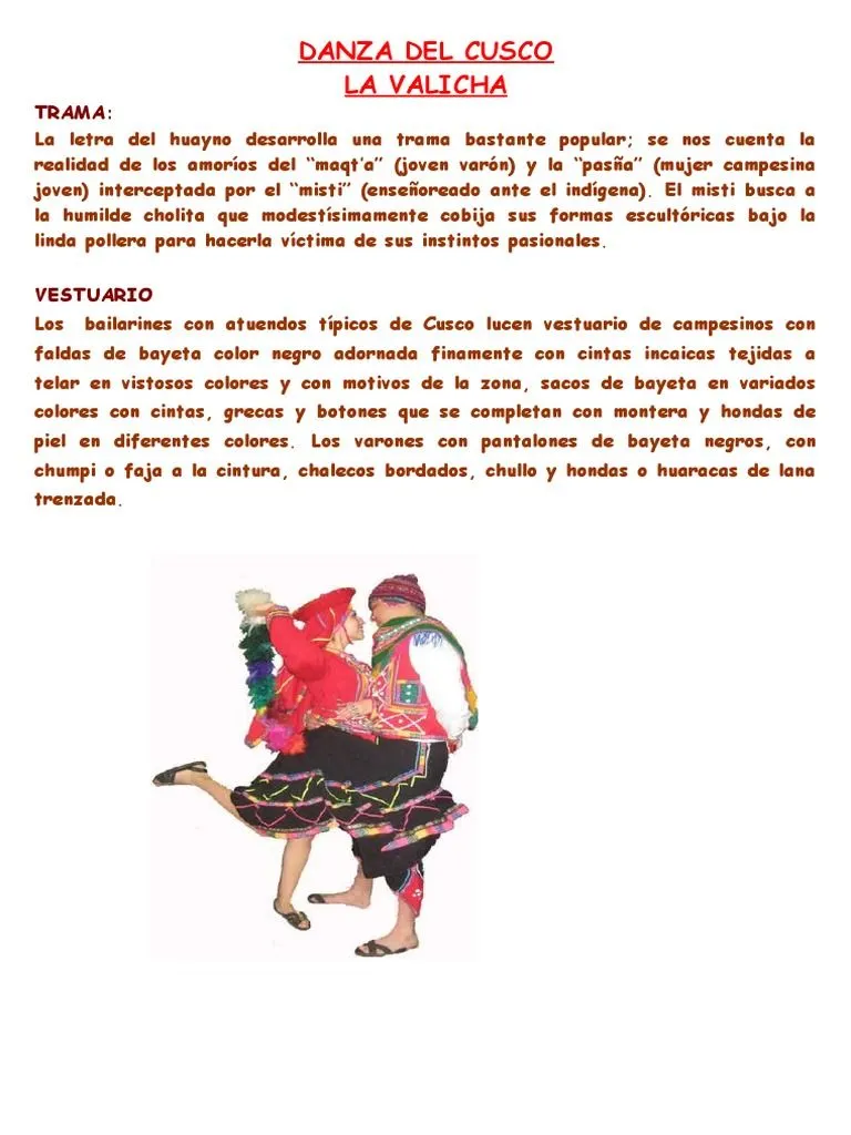 Danza Del Cusco | PDF