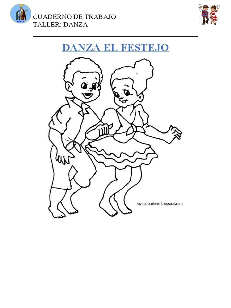 Danza Festejo 1er Grado - Ficha | PDF
