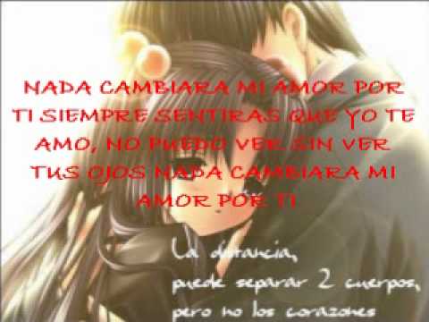 David Bisbal - Nada Cambiara Mi Amor Por Ti Lyrics