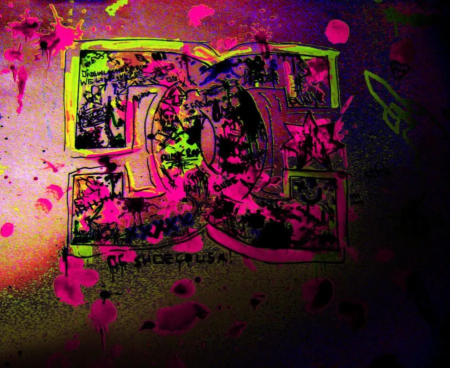 DC Graffiti Logo by ~ISkaterKidI on deviantART DC Graffiti Logo by ~ISkaterKidI on deviantART