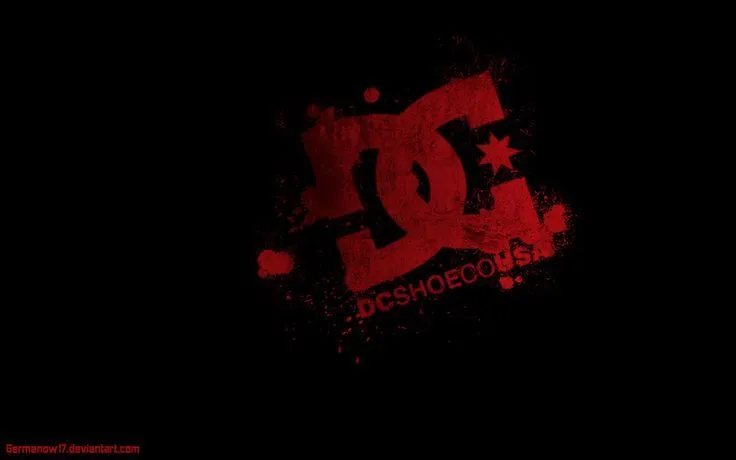 DC Shoes Red Logo in Black Wallpaper HD for Desktop Wide | Skate ...