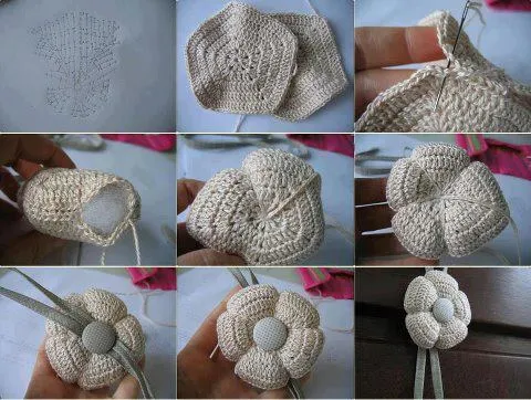 Deartebea. De todo...: Esos divinos adornos tejidos al crochet!