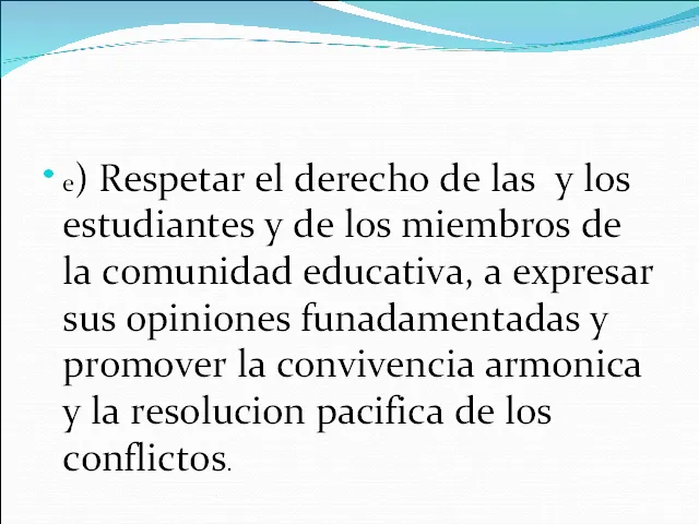 Deberes y derechos de los docentes (Presentación PowerPoint ...
