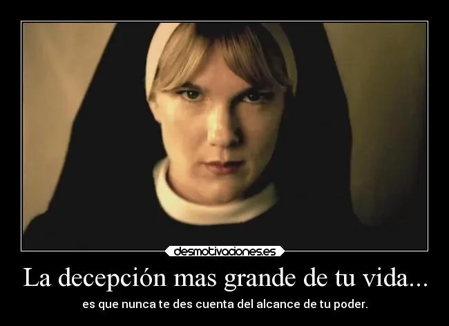 La decepción mas grande de tu vida... | Desmotivaciones La decepción mas grande de tu vida... | Desmotivaciones