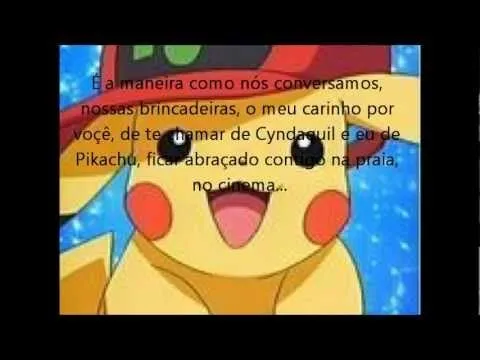 Declaração de Amor Pikachu para Cyndaquil.wmv - YouTube
