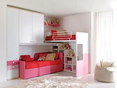 Deco ideas: Camas altas, literas para dormitorios Deco ideas: Camas altas, literas para dormitorios