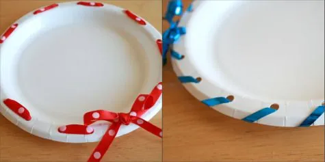Decora platos de plástico o papel para fiestas - Guía de MANUALIDADES