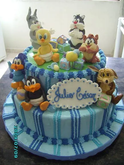 Decoração para aniversário – Baby Looney Tunes |