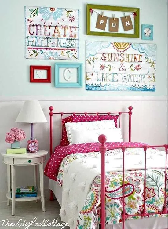 decoración actual para un dormitorio de niñas | cuartis para mi ...