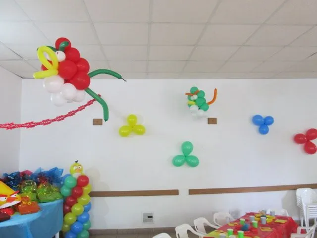 DECORACION ANGRY BIRDS FIESTAS INFANTILES | Fiestas infantiles ...