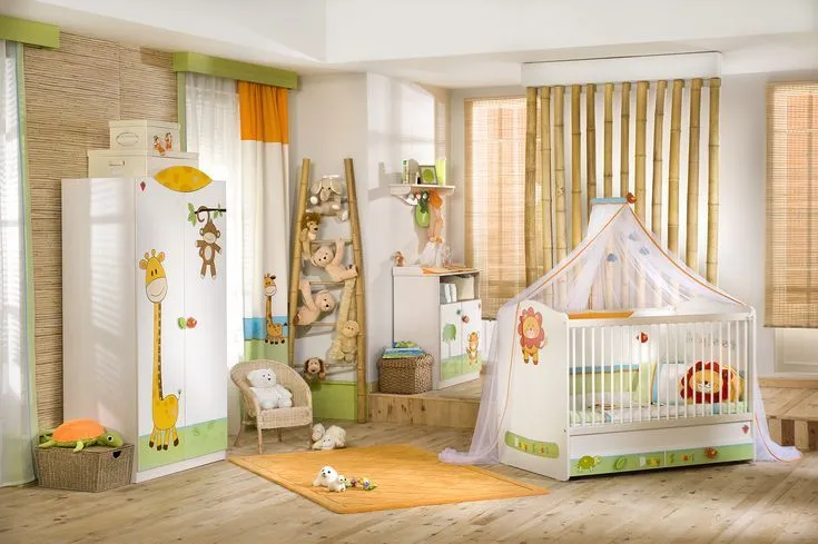 La decoración de animales en el cuarto de tu bebe será una buena ...