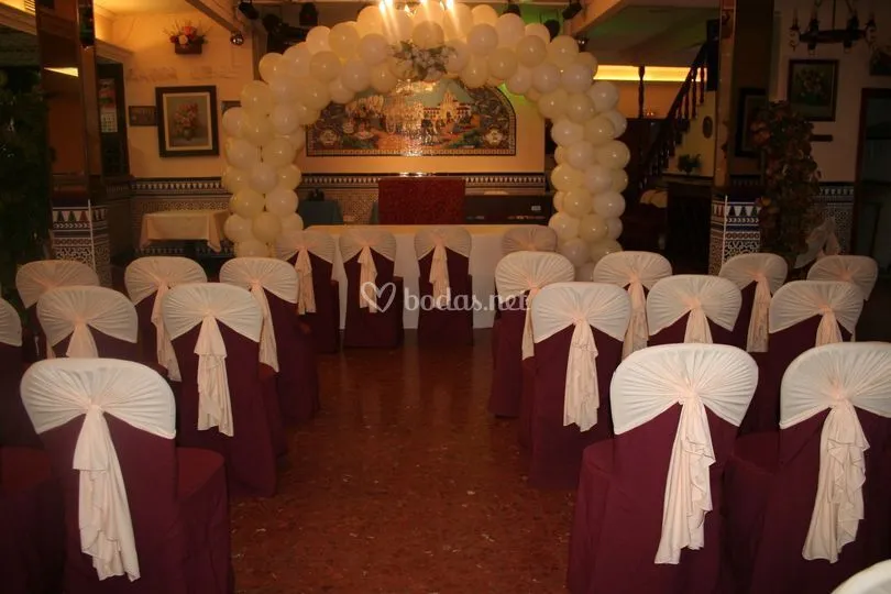 Decoración para boda civil de Globo Magia | Fotos